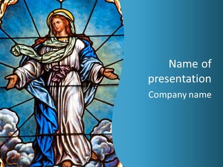 Mother Of God Feast Day Solemnity PowerPoint Template