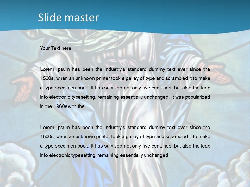 Mother Of God Feast Day Solemnity PowerPoint Template