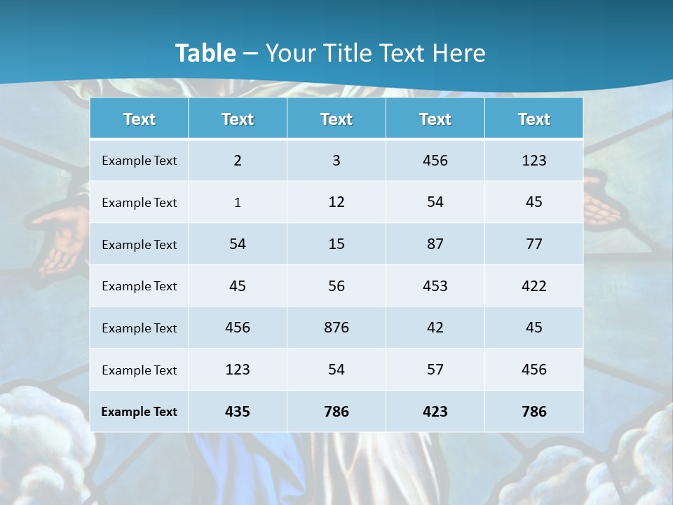 Mother Of God Feast Day Solemnity PowerPoint Template