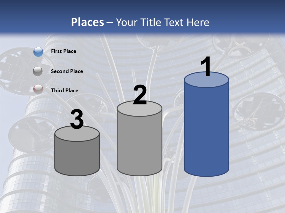 Building Structure Flag PowerPoint Template