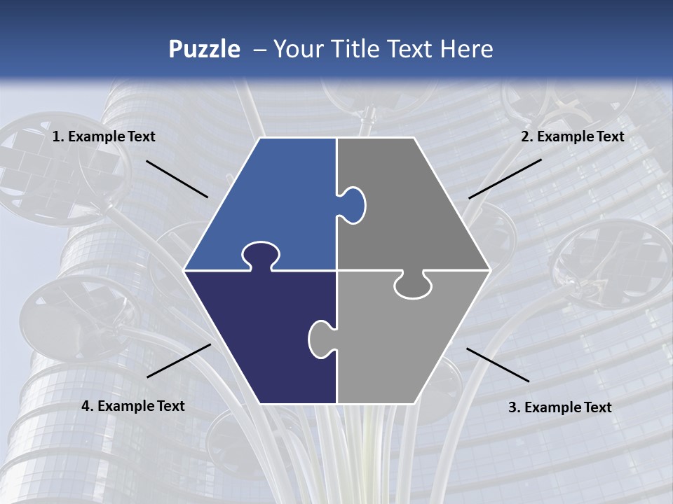 Building Structure Flag PowerPoint Template