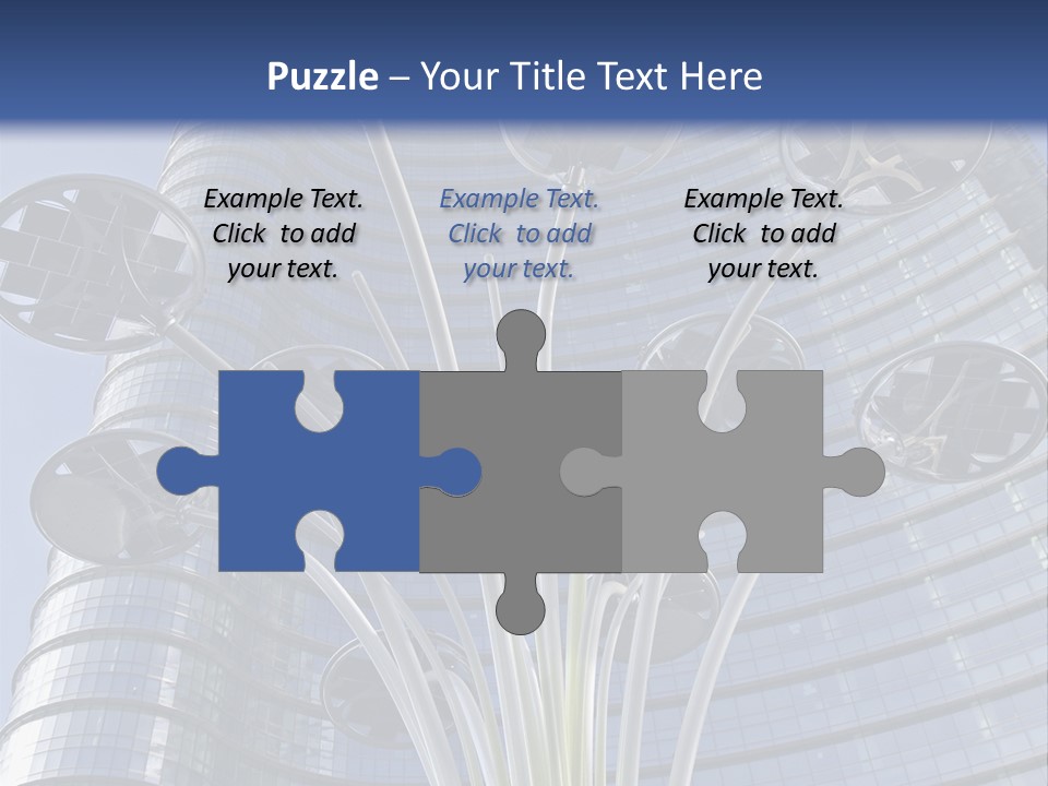 Building Structure Flag PowerPoint Template