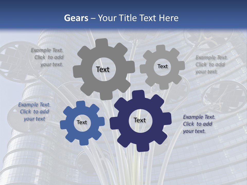 Building Structure Flag PowerPoint Template