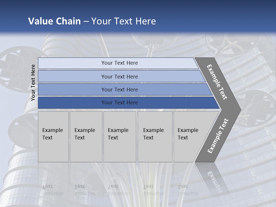 Building Structure Flag PowerPoint Template