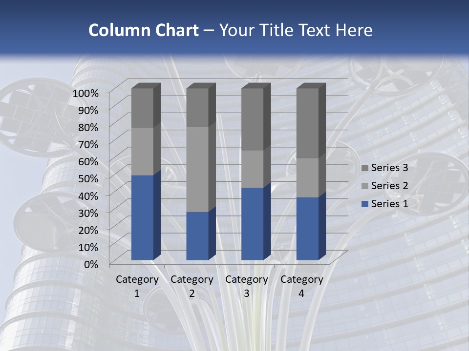 Building Structure Flag PowerPoint Template