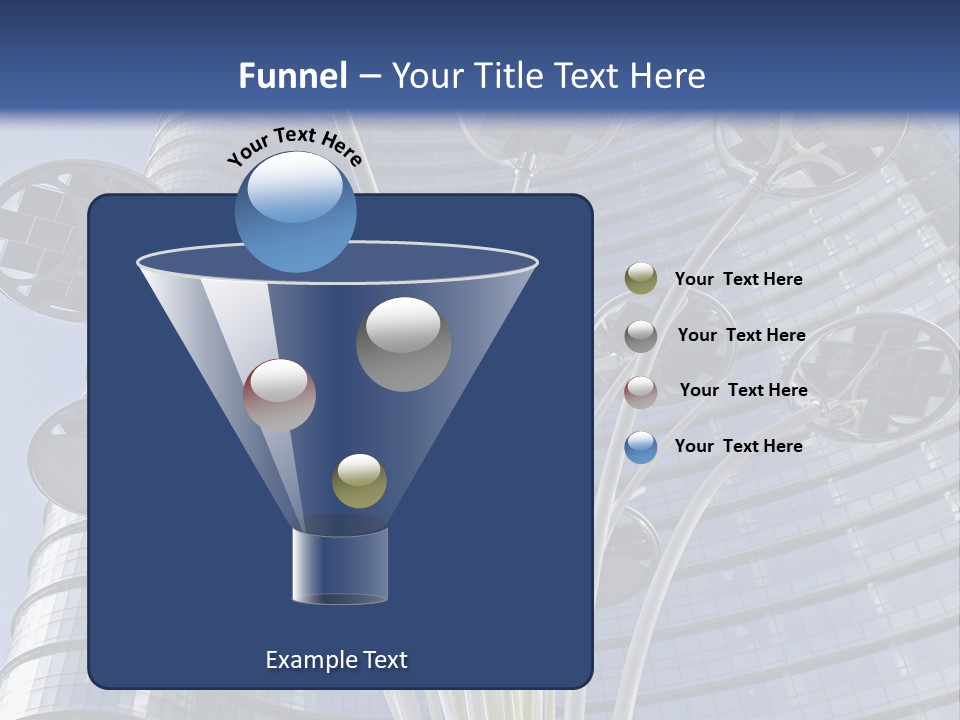 Building Structure Flag PowerPoint Template
