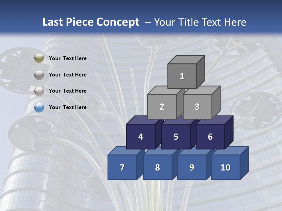 Building Structure Flag PowerPoint Template