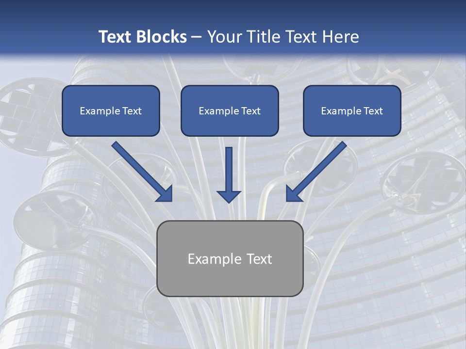 Building Structure Flag PowerPoint Template