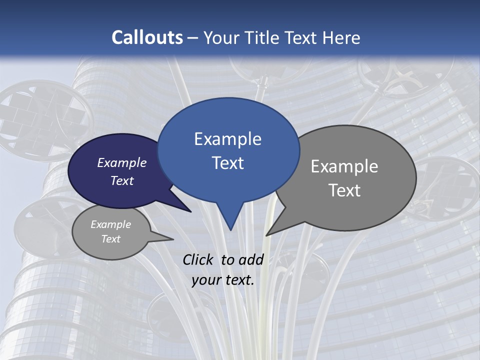 Building Structure Flag PowerPoint Template