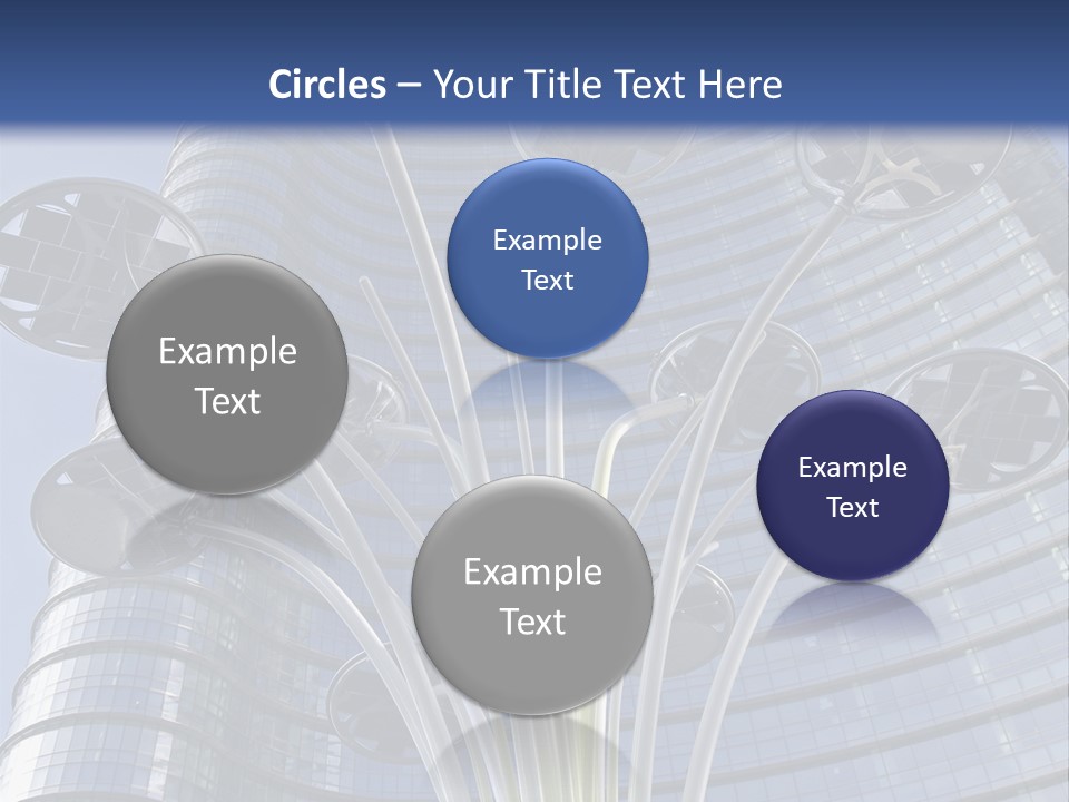 Building Structure Flag PowerPoint Template