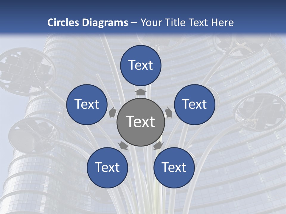 Building Structure Flag PowerPoint Template