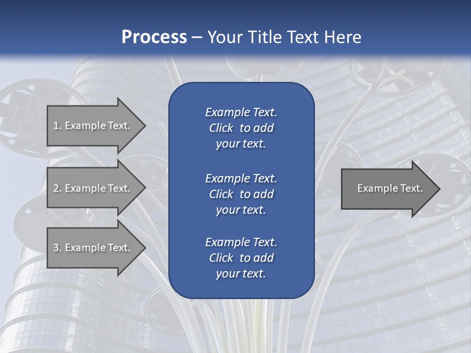 Building Structure Flag PowerPoint Template