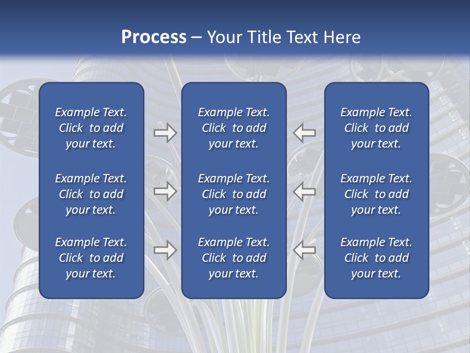 Building Structure Flag PowerPoint Template