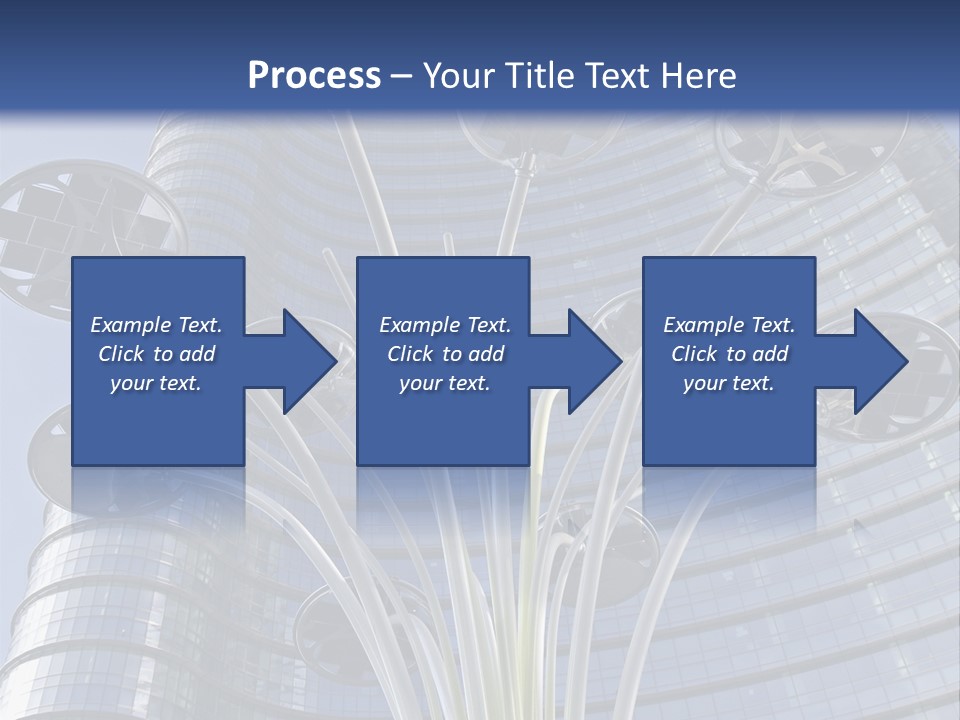 Building Structure Flag PowerPoint Template
