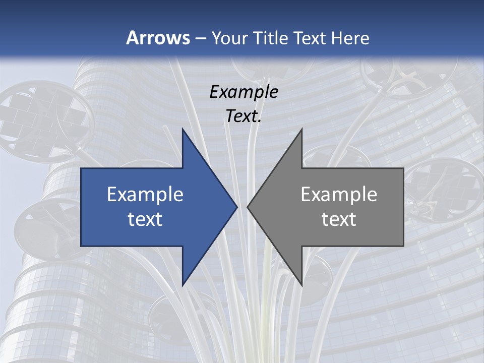 Building Structure Flag PowerPoint Template