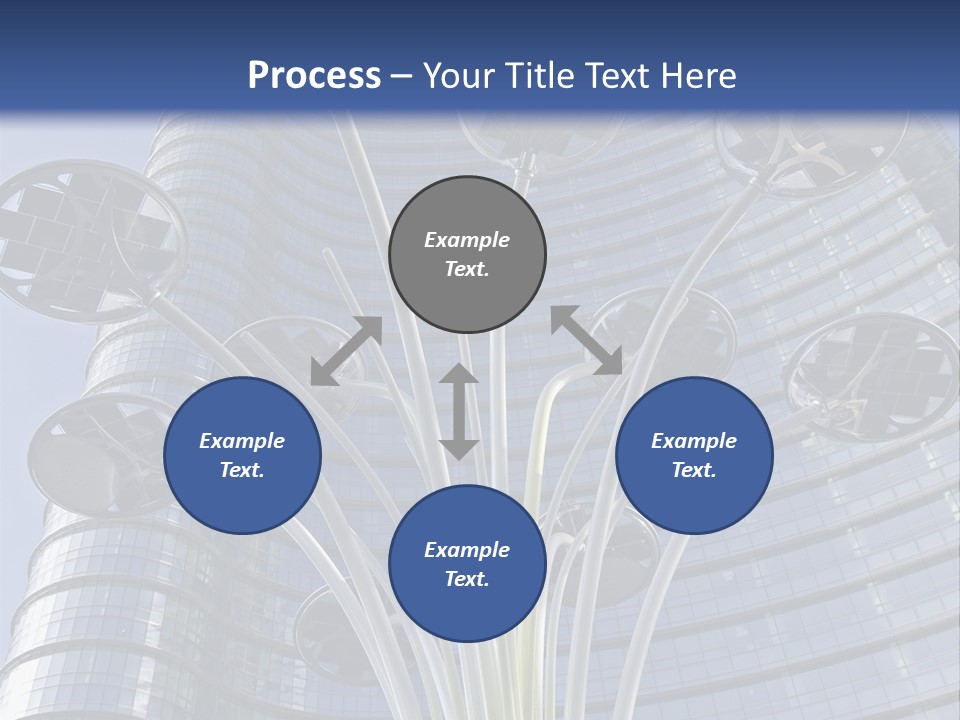 Building Structure Flag PowerPoint Template