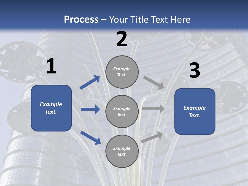 Building Structure Flag PowerPoint Template