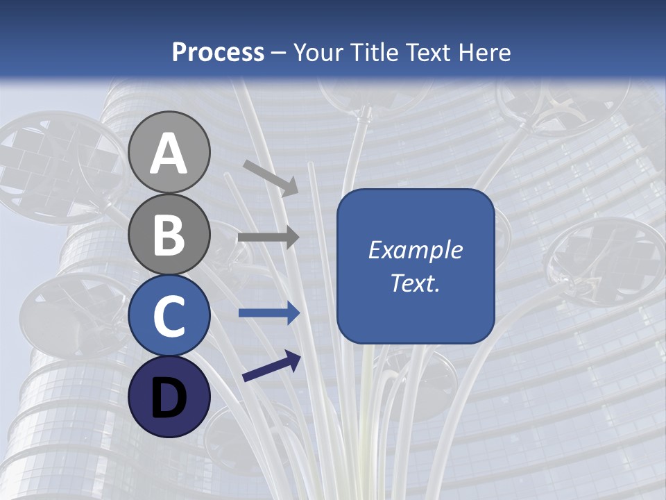 Building Structure Flag PowerPoint Template