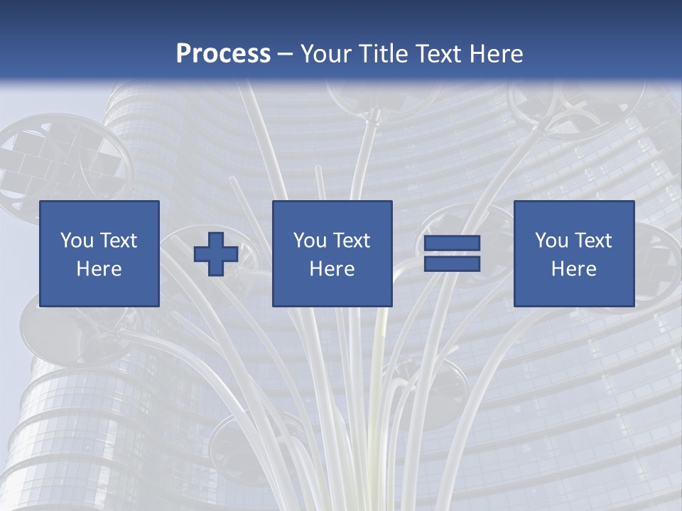 Building Structure Flag PowerPoint Template