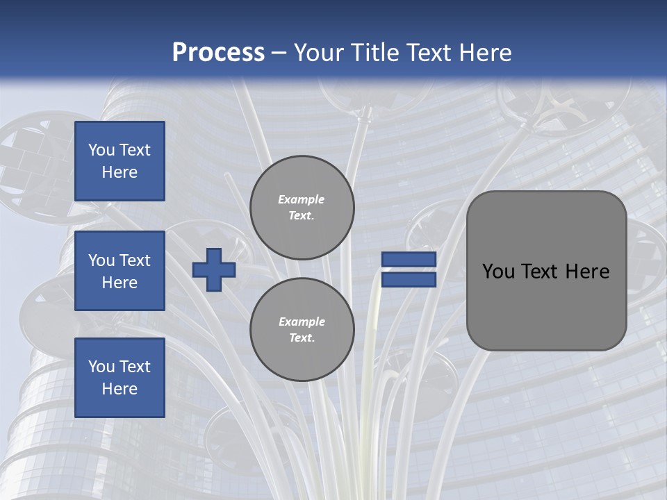 Building Structure Flag PowerPoint Template