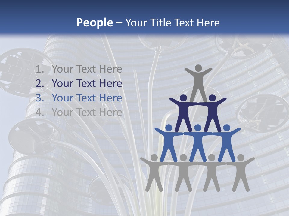 Building Structure Flag PowerPoint Template