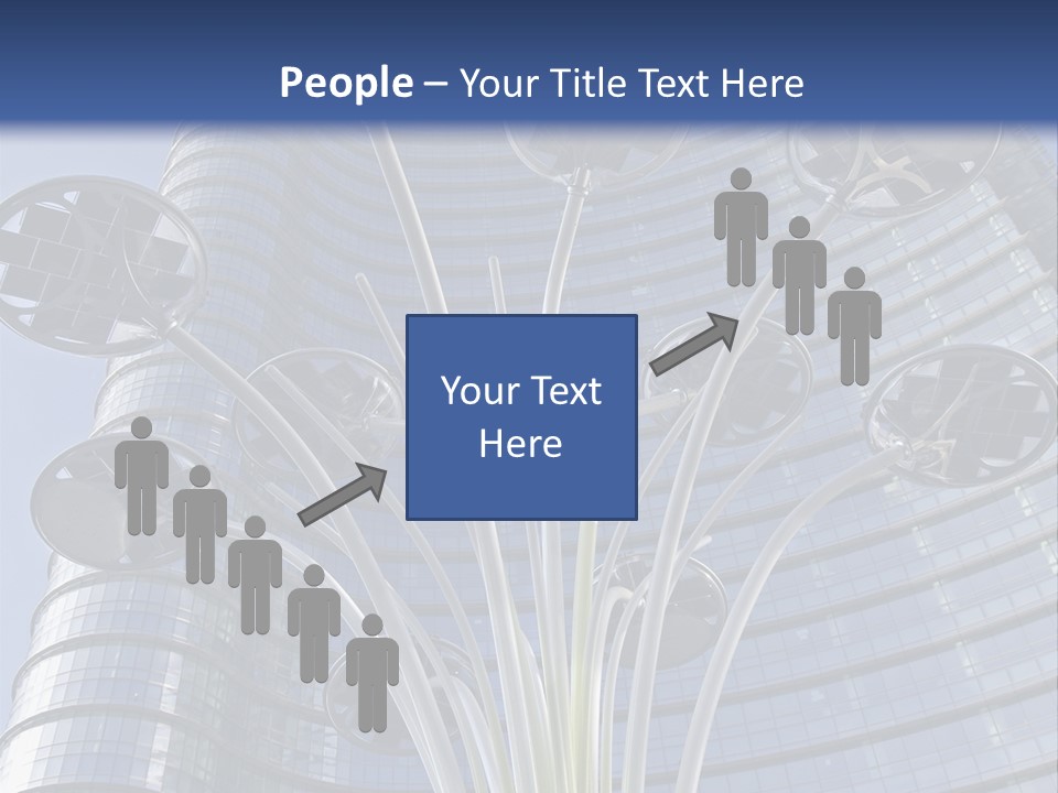 Building Structure Flag PowerPoint Template