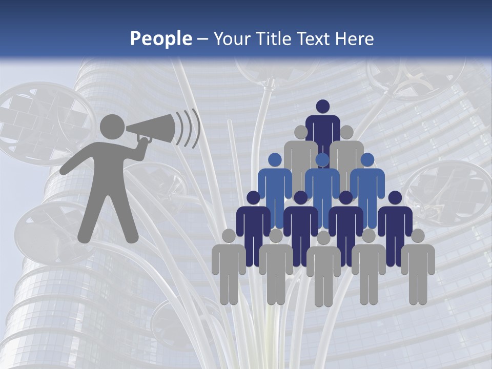 Building Structure Flag PowerPoint Template