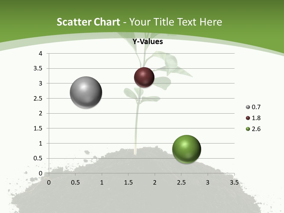 Leaf Fertility Stem PowerPoint Template