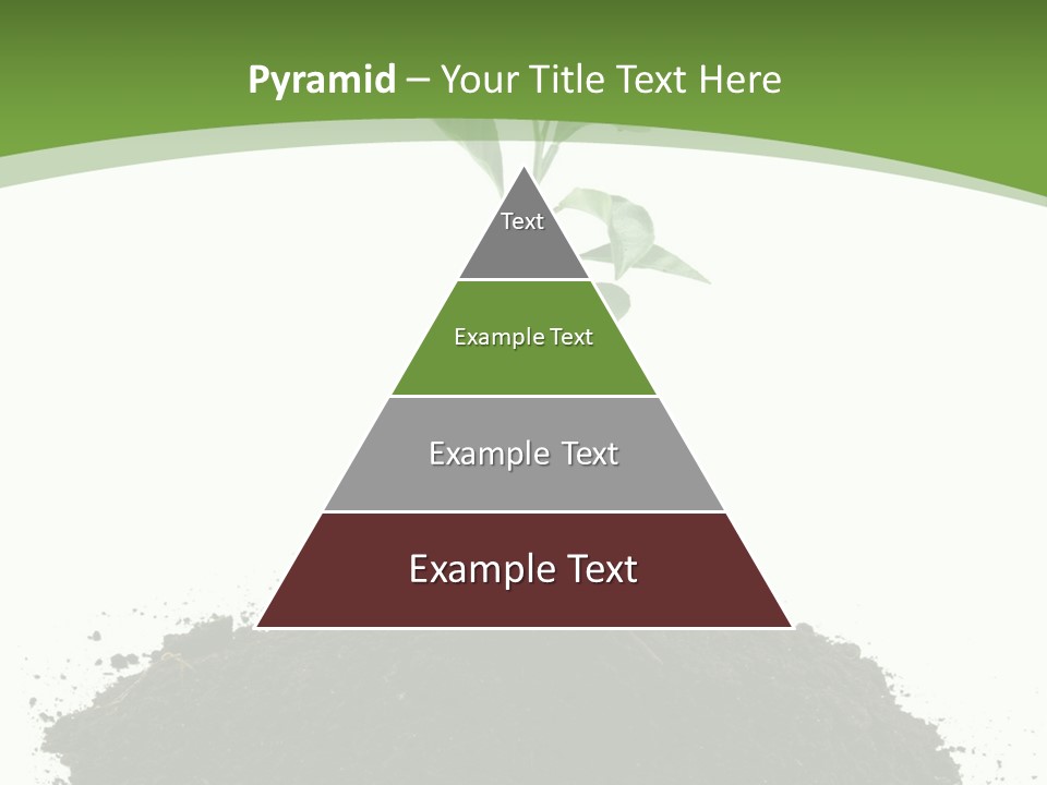Leaf Fertility Stem PowerPoint Template