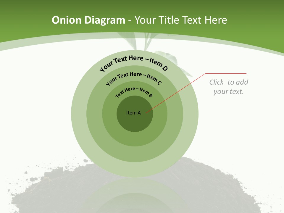 Leaf Fertility Stem PowerPoint Template
