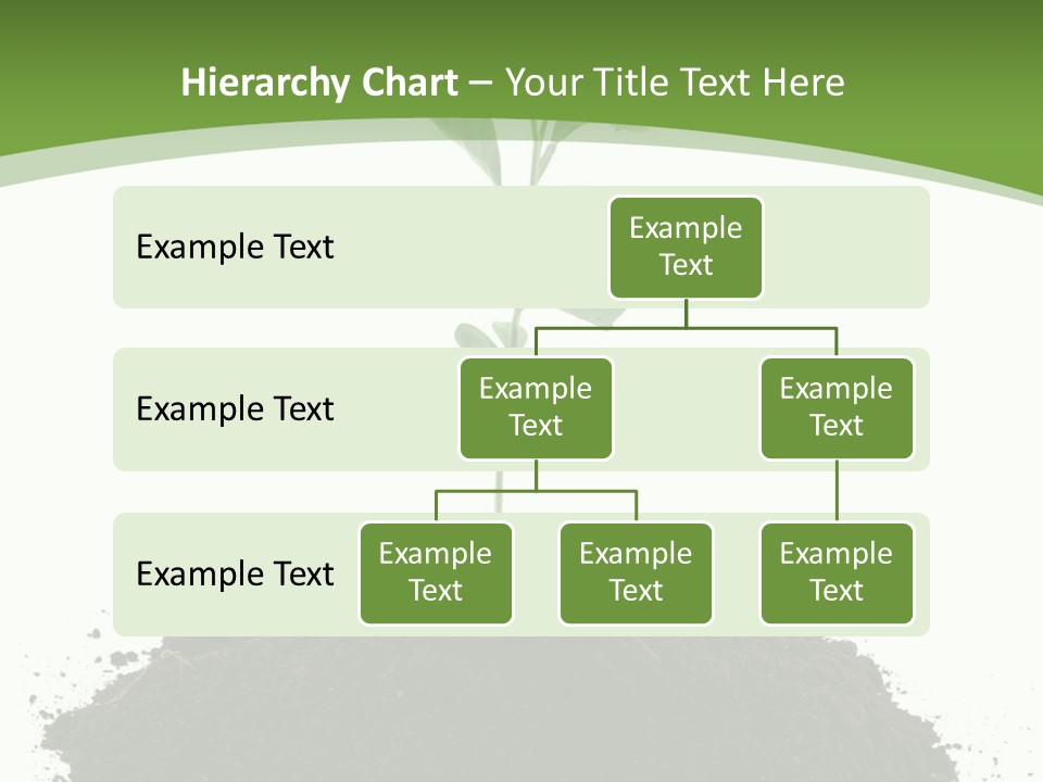 Leaf Fertility Stem PowerPoint Template