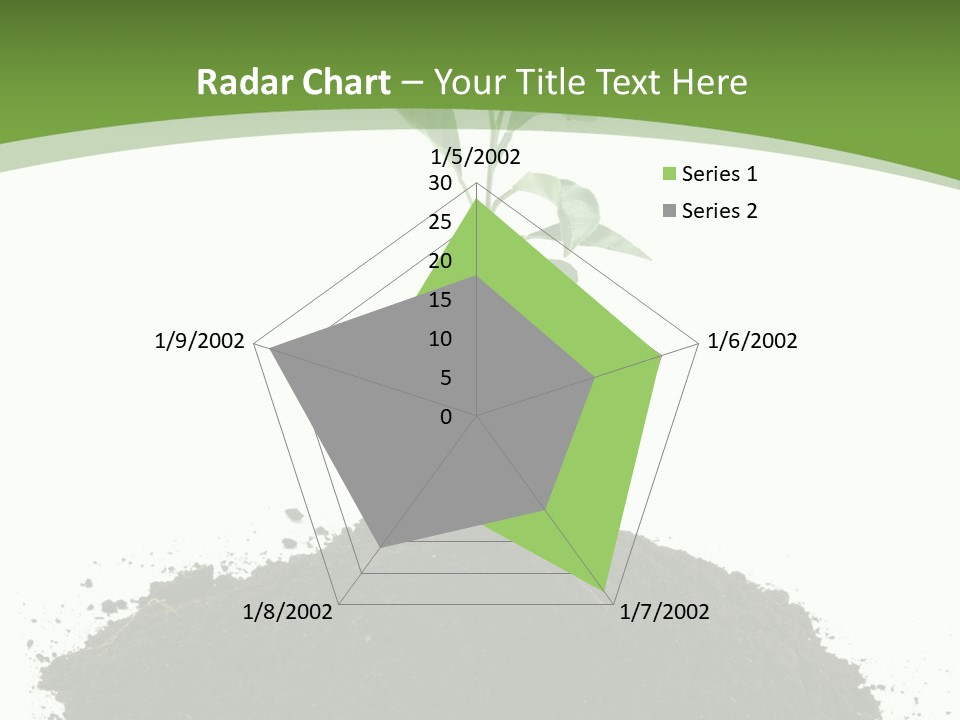 Leaf Fertility Stem PowerPoint Template