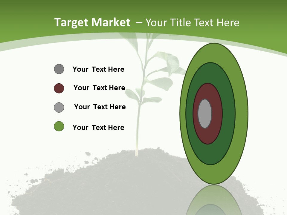 Leaf Fertility Stem PowerPoint Template