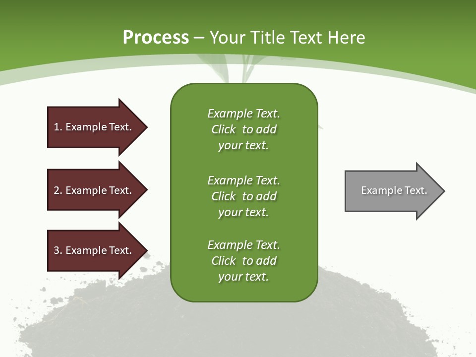 Leaf Fertility Stem PowerPoint Template
