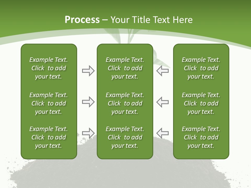 Leaf Fertility Stem PowerPoint Template