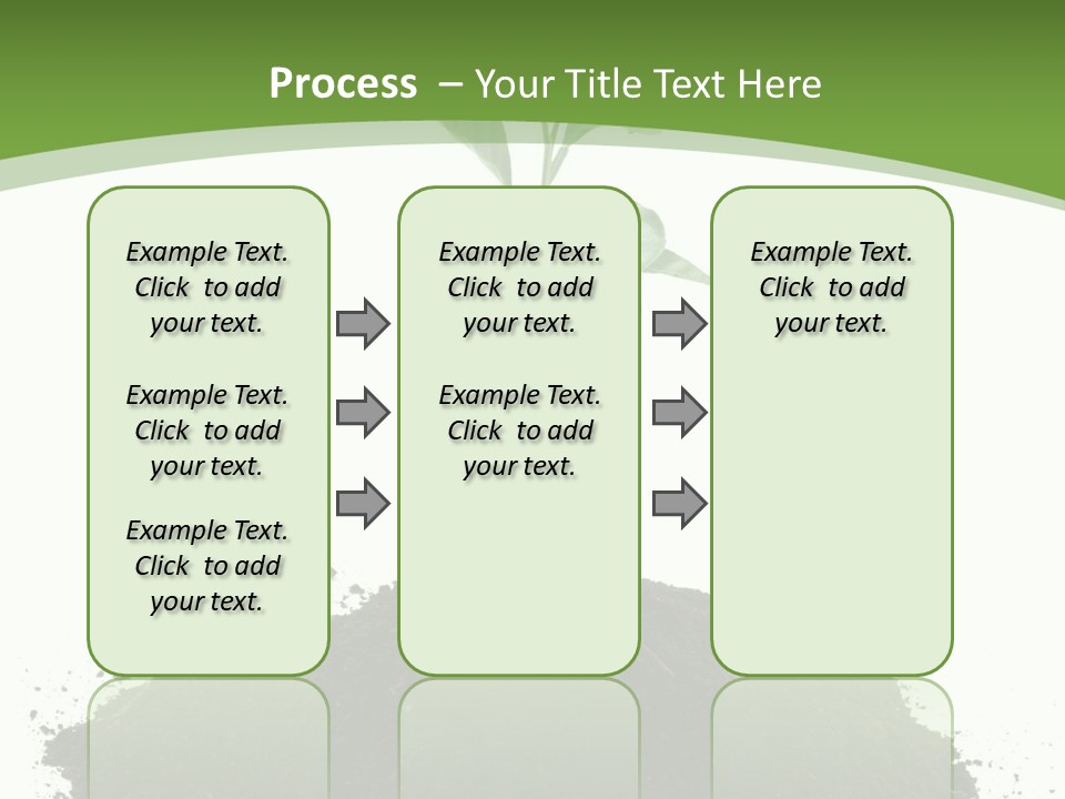 Leaf Fertility Stem PowerPoint Template