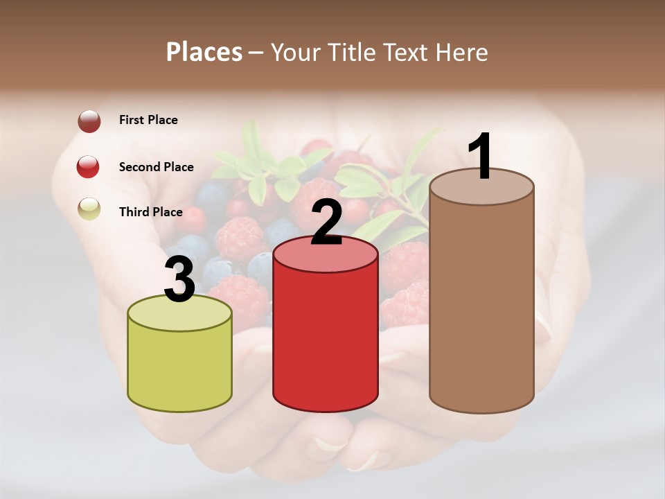 Fruit Red Detail PowerPoint Template