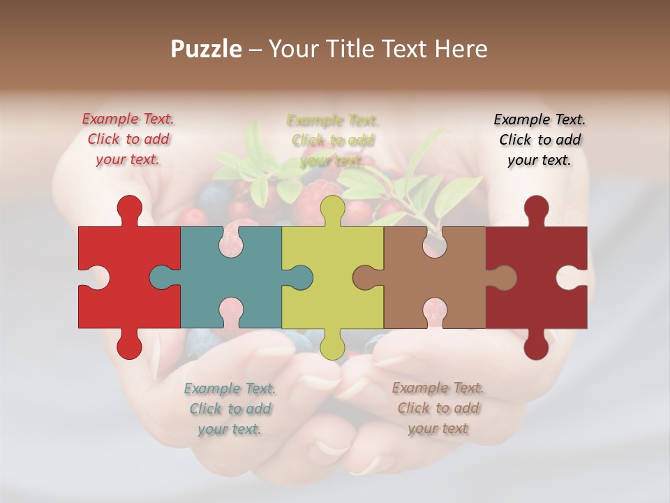 Fruit Red Detail PowerPoint Template