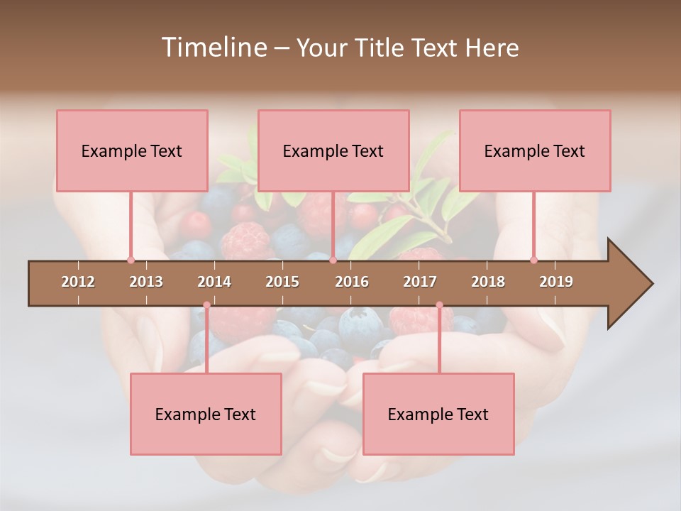 Fruit Red Detail PowerPoint Template