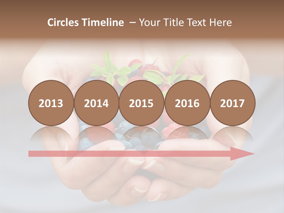 Fruit Red Detail PowerPoint Template