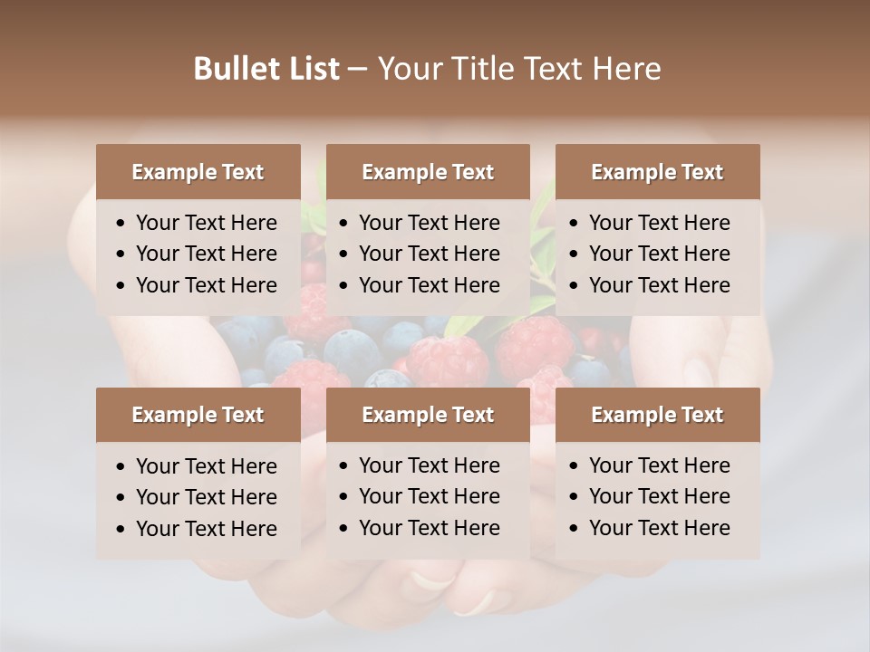 Fruit Red Detail PowerPoint Template