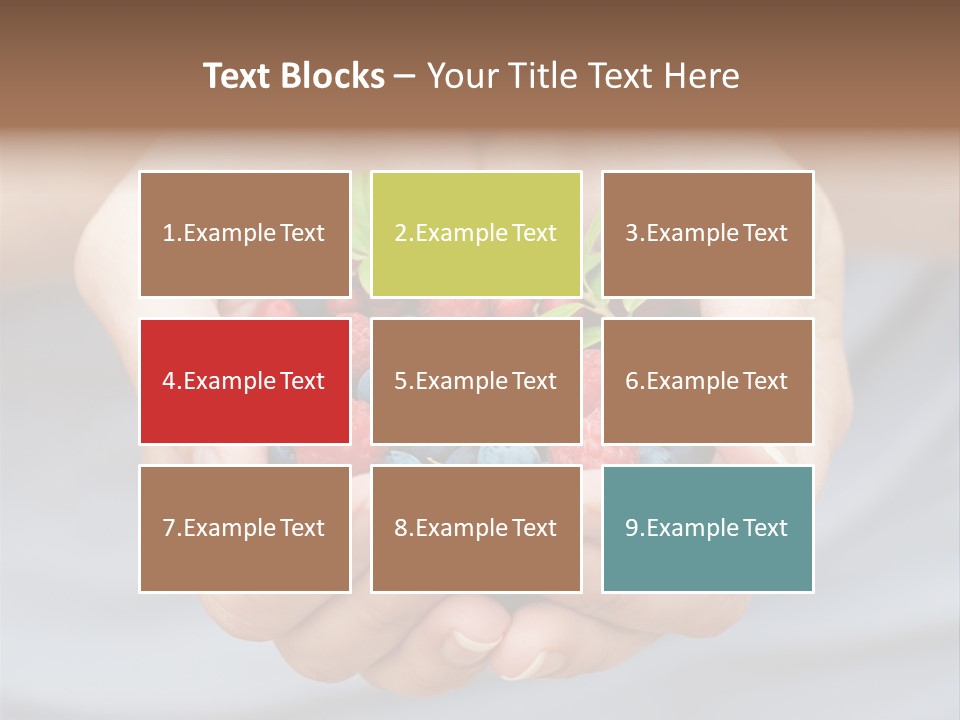 Fruit Red Detail PowerPoint Template