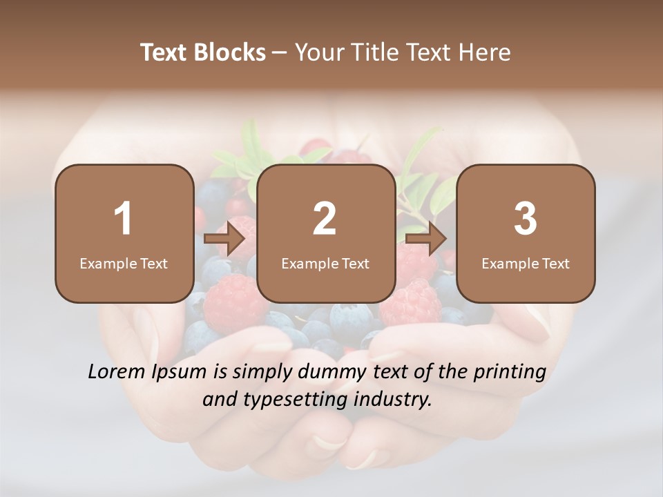 Fruit Red Detail PowerPoint Template