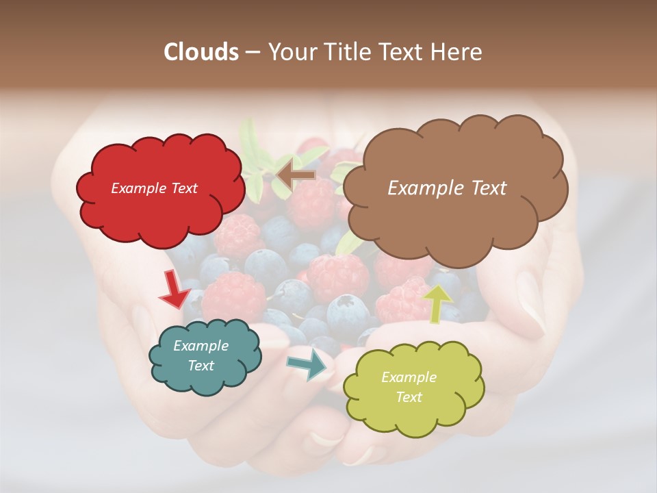 Fruit Red Detail PowerPoint Template