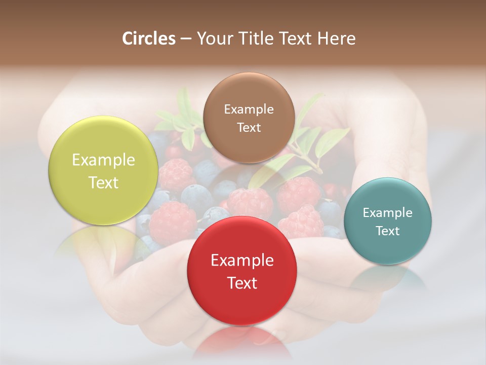Fruit Red Detail PowerPoint Template