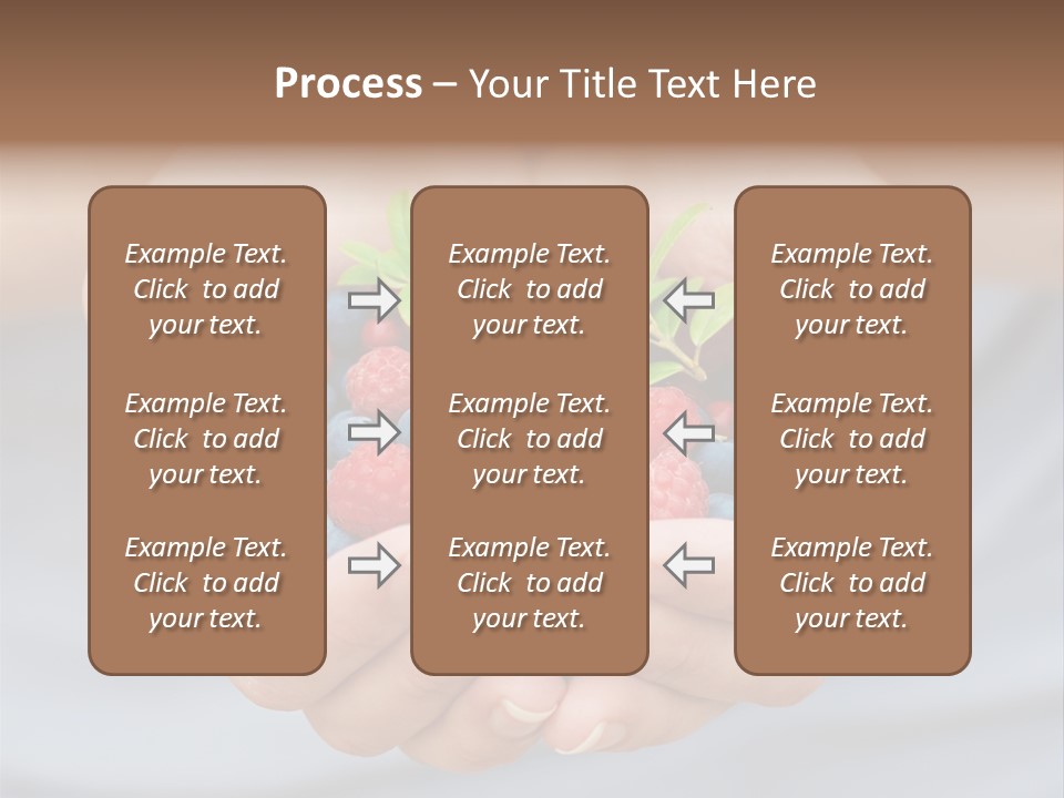 Fruit Red Detail PowerPoint Template
