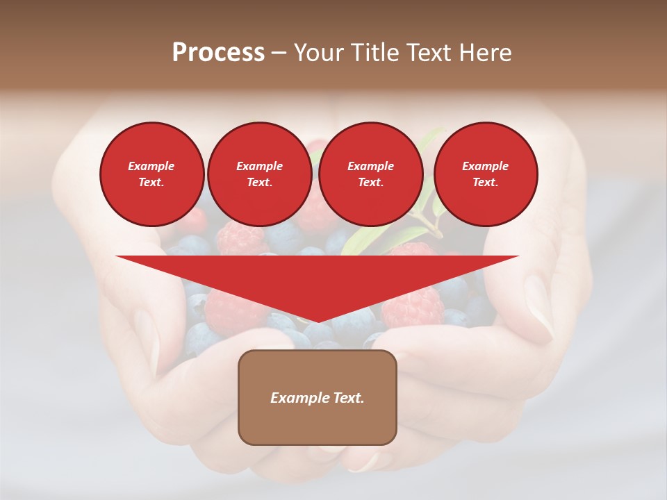 Fruit Red Detail PowerPoint Template