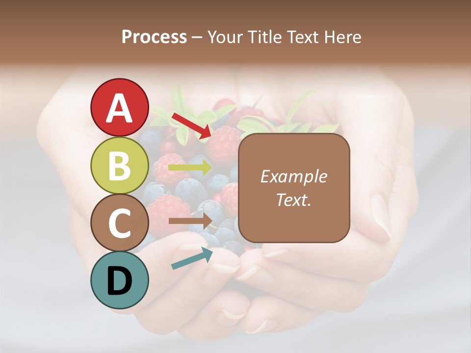 Fruit Red Detail PowerPoint Template