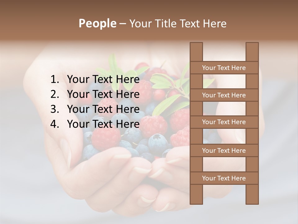Fruit Red Detail PowerPoint Template