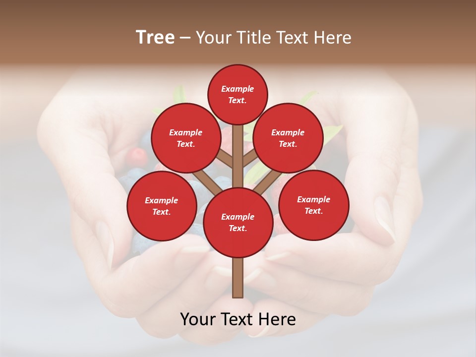 Fruit Red Detail PowerPoint Template